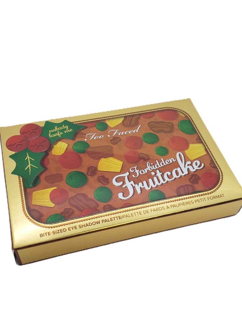 Too Faced Forbidden Fruitcake Bite-Sized Eye Shadow Palette Holiday 2021